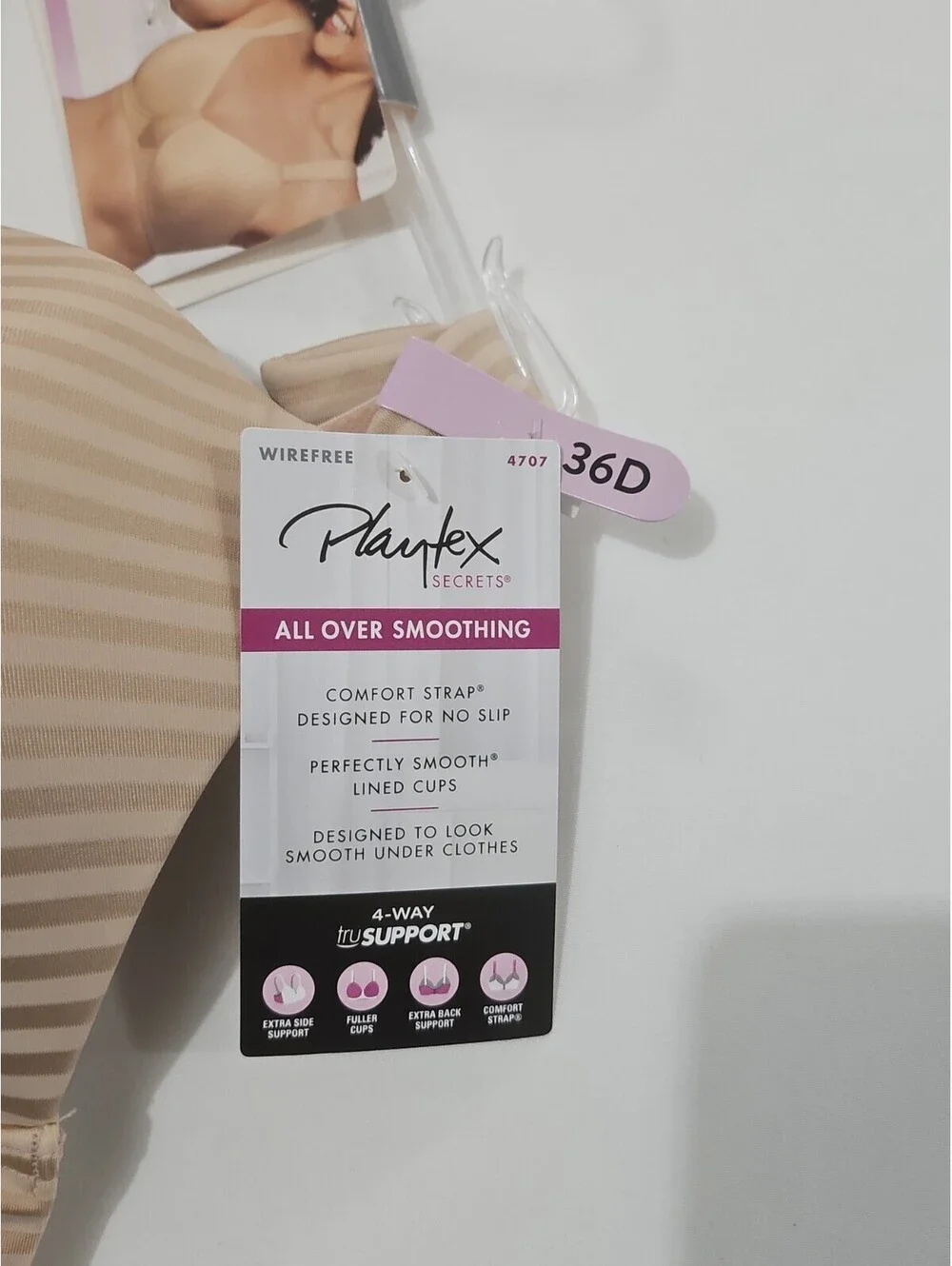 Playtex secrets nowire